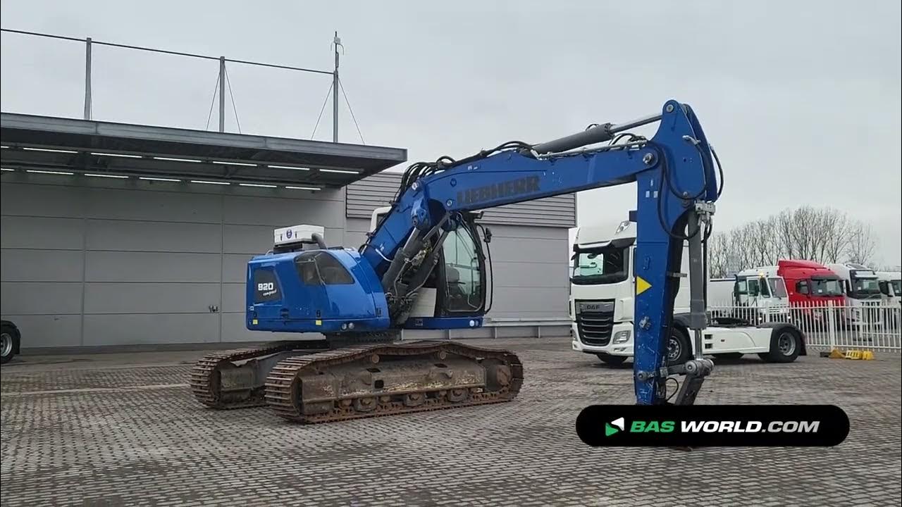 70200621 Liebherr R920 K LC - YouTube