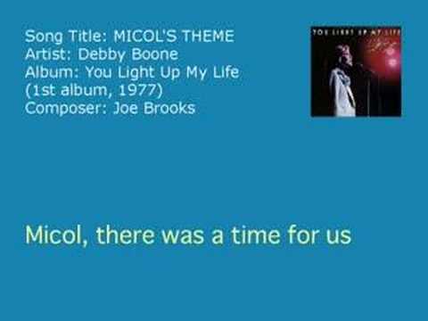Debby Boone - Micol's Theme (Audio)
