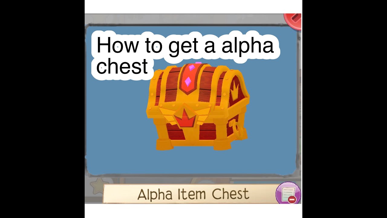 How to get a alpha chest AJPW read the last part of the description