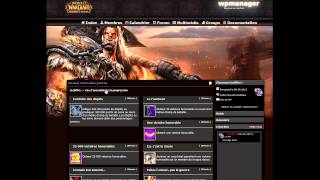 Demo Module wpmanager armory  World of Warcraft