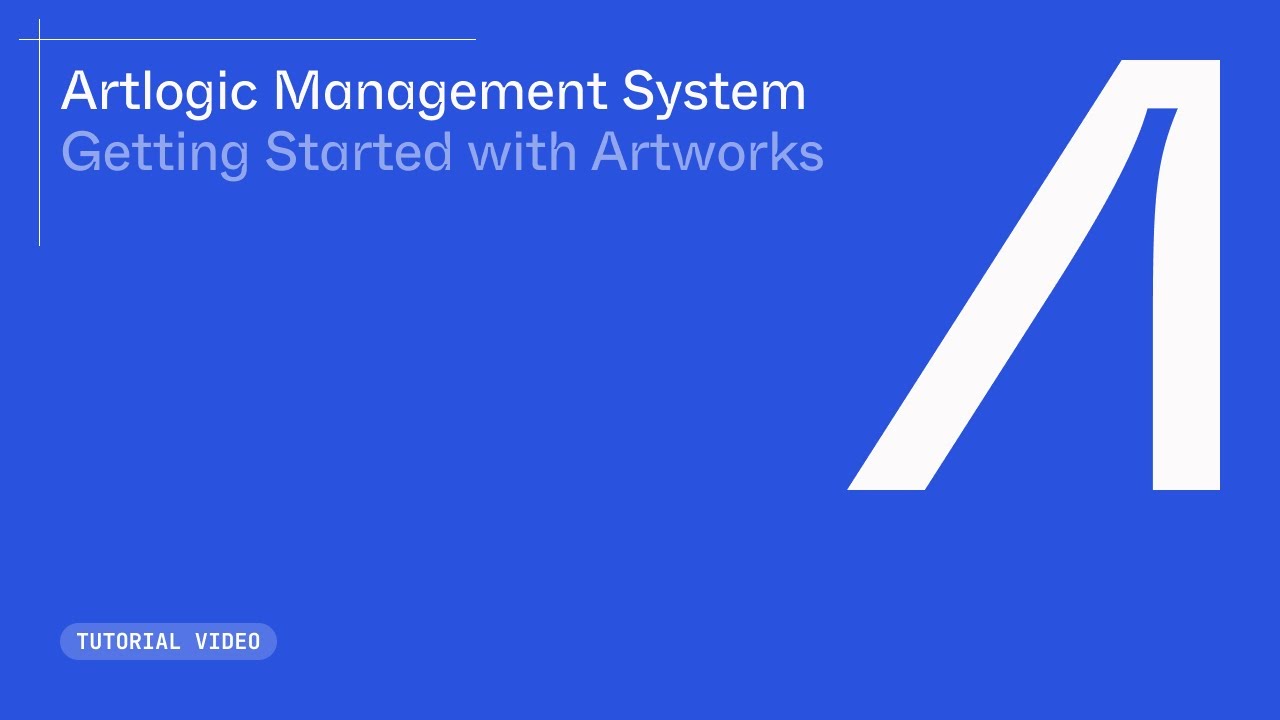 An introduction to Artworks in the Artlogic Gallery Management System