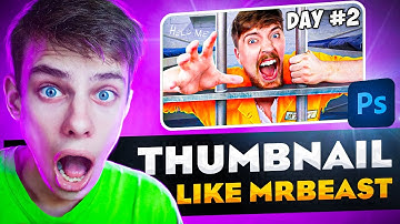 How to Make Thumbnail Like @MrBeast  in Photoshop | YouTube Thumbnail Agency