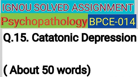 IGNOU SOLVED ASSIGNMENT BPCE-014 Q. 15