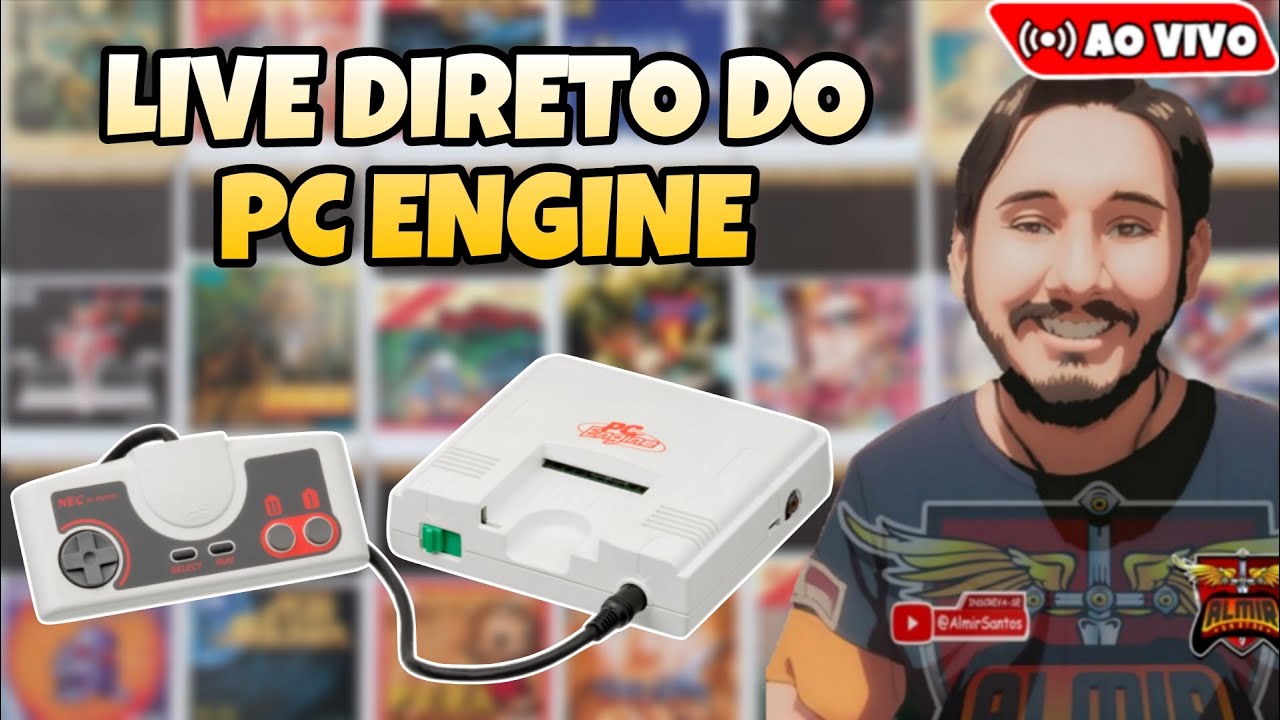 ENGINE Live Retrô - Direto do PC Engine - Ao Vivo - YouTube