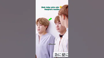 Jimin Being Extra Cute Namjoon S Reaction Minimoni Bts 