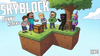 Minecraft Skyblock with Friends 😂 | Funniest Moments Ever!