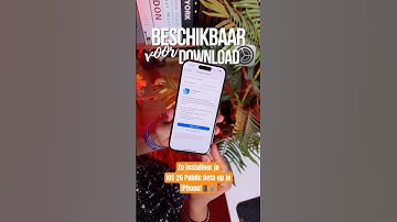 Zo installeer je iOS 26 Public Beta op je iPhone!📱