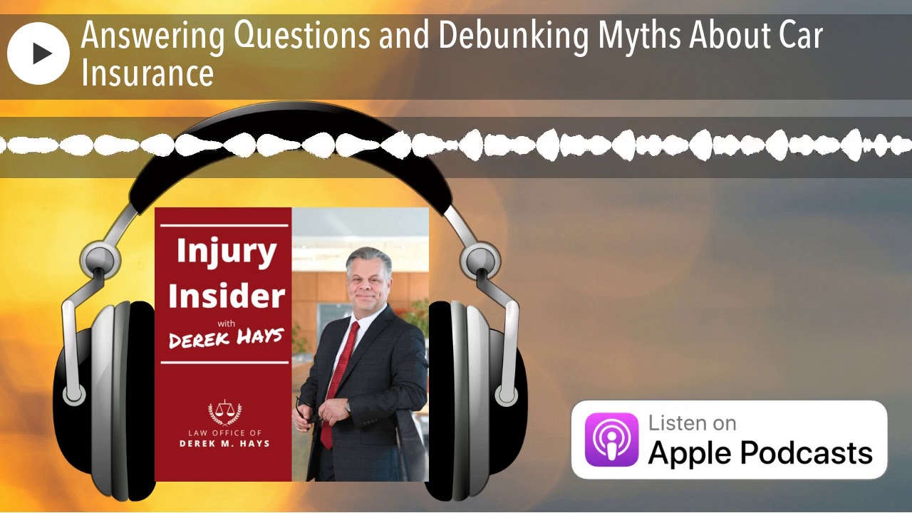 Answering Questions and Debunking Myths About Car Insurance - YouTube