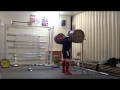 Brutal Back squat training 30.1.13 Milko Tokola