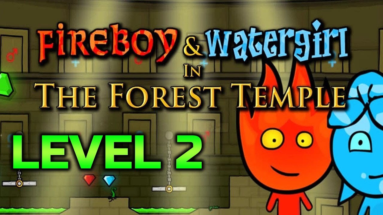 Fireboy and Watergirl: Online - Metin Yucel Level 1-2 Walkthrough