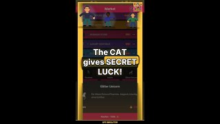 The CAT gives SECRET LUCK! How it works! | Life Simulator #Shorts