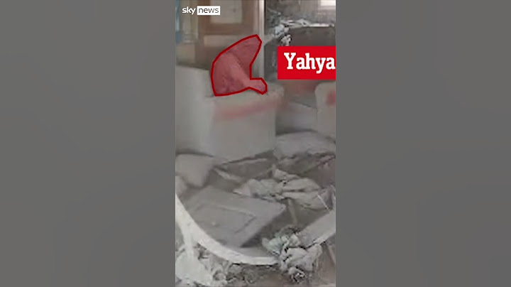 IDF shares video of Hamas leader Yahya Sinwar's final moment