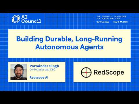 Building Durable, Long-Running Autonomous Agents | RedScope AI