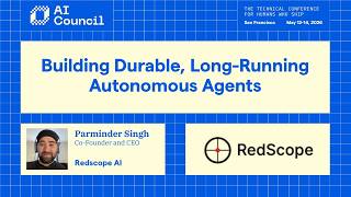 Building Durable, Long-Running Autonomous Agents