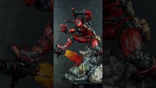 Deadpool Marvel Comics Custom Statue #ZEZStudios #Wolverine #Deadpool #Logan #WadeWilson #Marvel