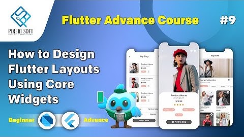 Flutter Layout Widgets Explained: Text, Row, Column & Container with Real Examples (2025)