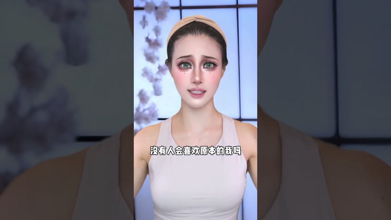 有人會喜歡，原本的我嗎？ #甘露寺蜜璃 #仿妆#卡点#美妆模范生  #makeup #shorts