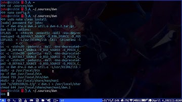 How to Change the Position of the Suckless DWM bar ;)
