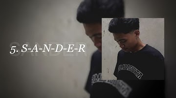 SANDER - S-A-N-D-E-R