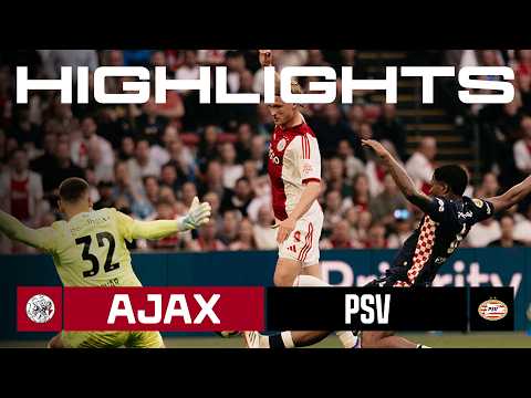 Highlights Ajax - PSV | Vriendenloterij Eredivisie — football highlights