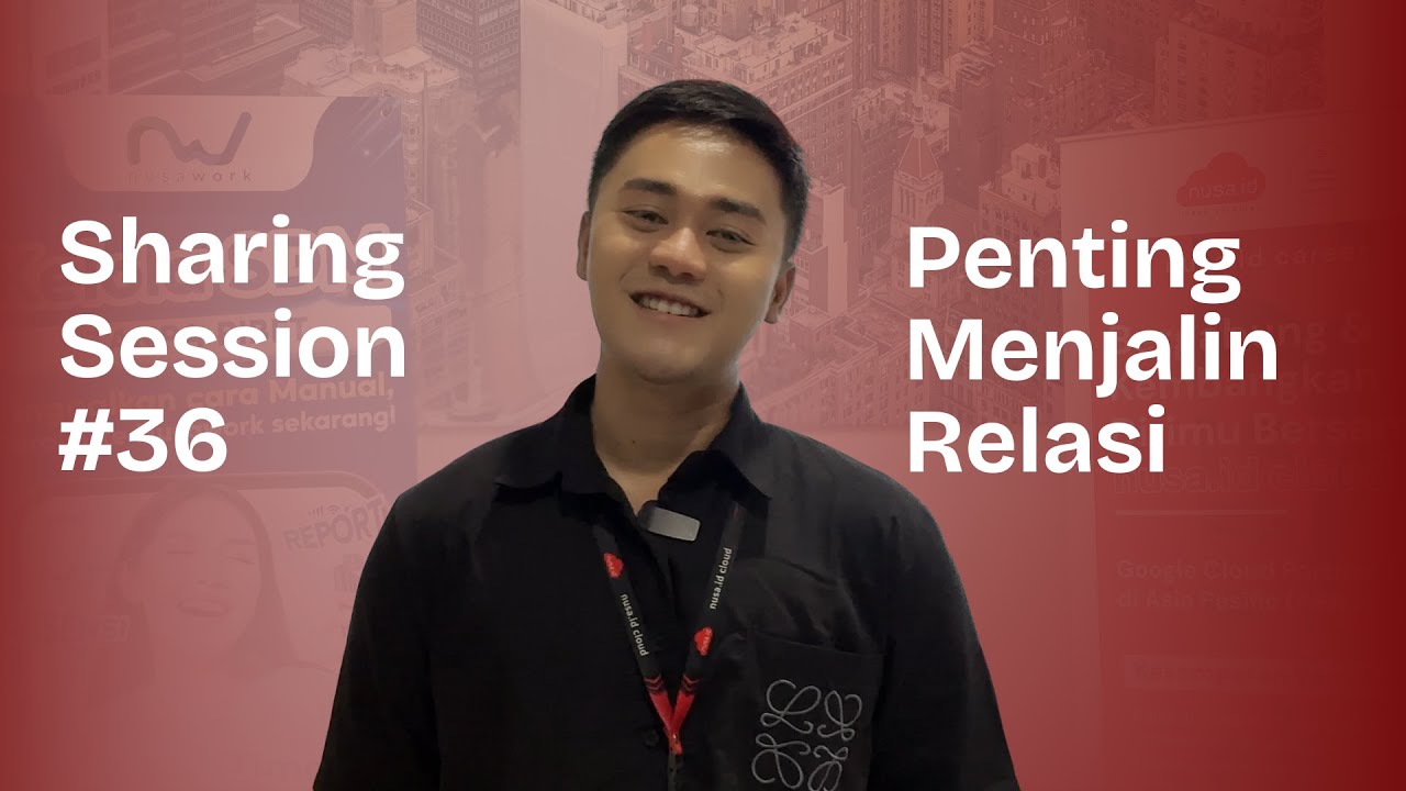 Hanief Bro Sharing Session Bro Hanif #36 : Penting Menjalin Relasi - YouTube