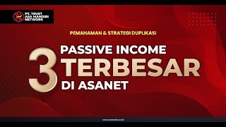 3 Passive Income Terbesar - ASANET