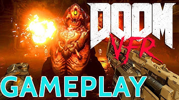 The BEST FPS on PSVR? | DOOM VFR PlayStation VR Gameplay on PS4 Pro