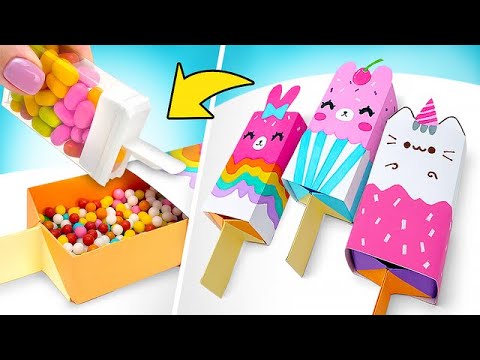 Video Hộp Origami Đựng Kẹo Độc Đáo - youtube