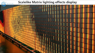 Scalelike Matrix lighting effects display