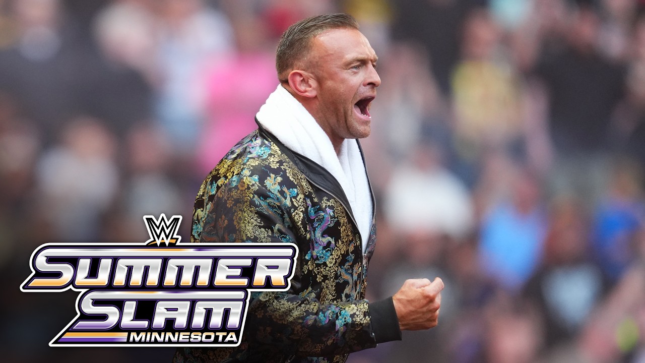 Nick Aldis uses Oasis for epic first WWE entrance: SummerSlam 2026