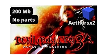 [200MB]How To Download Devil may Cry 3 Highly Compressed For Aethersx2
