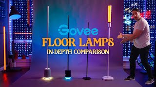 GOVEE FLOOR LAMP Showdown! (Pro vs. 2 vs. Basic vs. Cylinder)