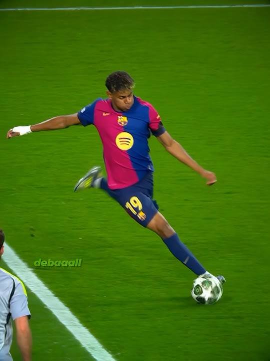 Yamal Tries To Recreate Messi's Goal 😮‍💨