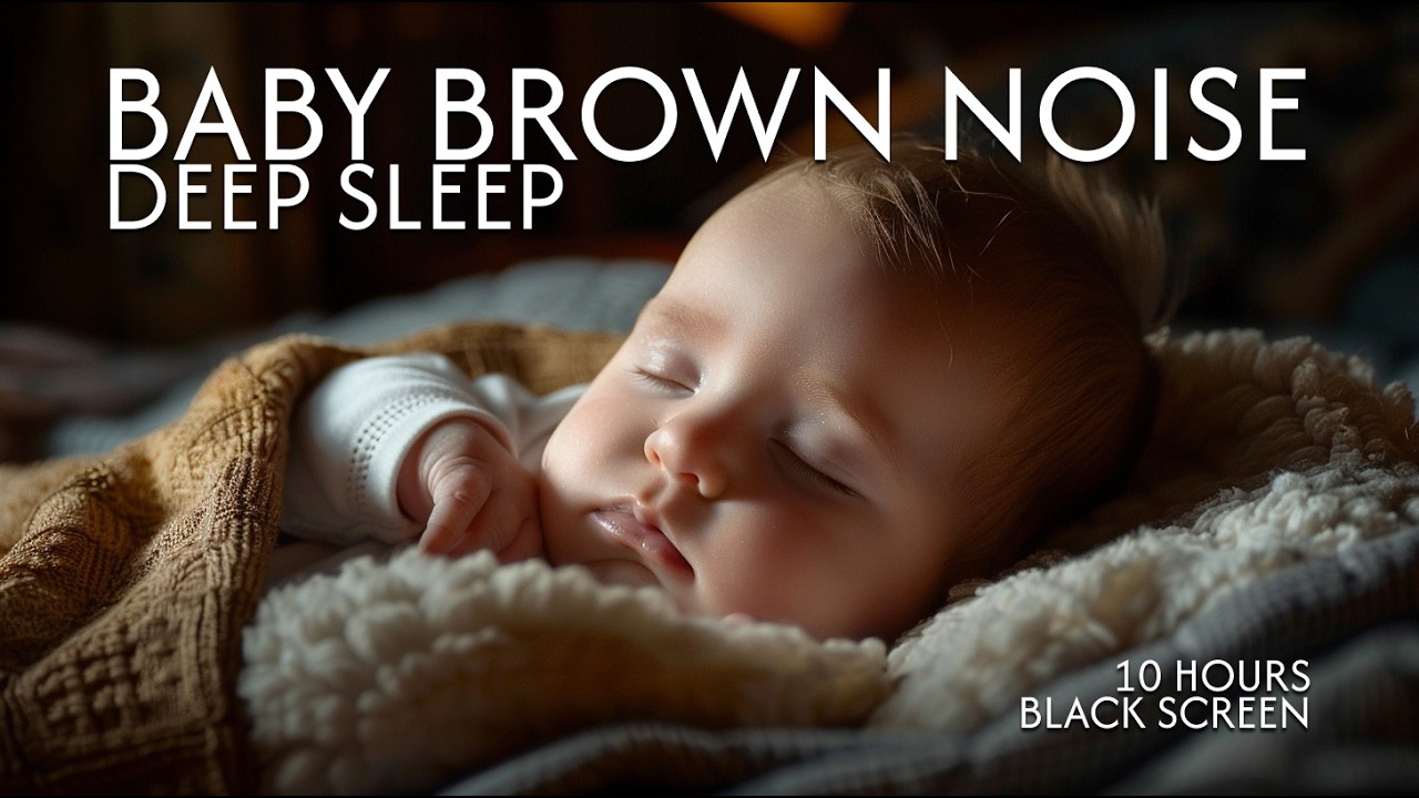 Deep Brown Noise for Sleep & Focus | Calm Your Mind | 10 Hours Black ...