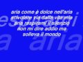 Aria - Gianna Nannini - Testo