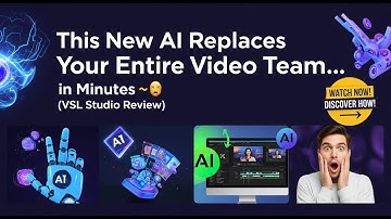 This New AI Replaces Your Entire Video Team… in Minutes 🤯 (VSL Studio Review)