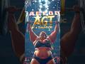A Woman Shows Amazing Lose Weight on AGT #americagottalent #agt #magic #shorts #funny