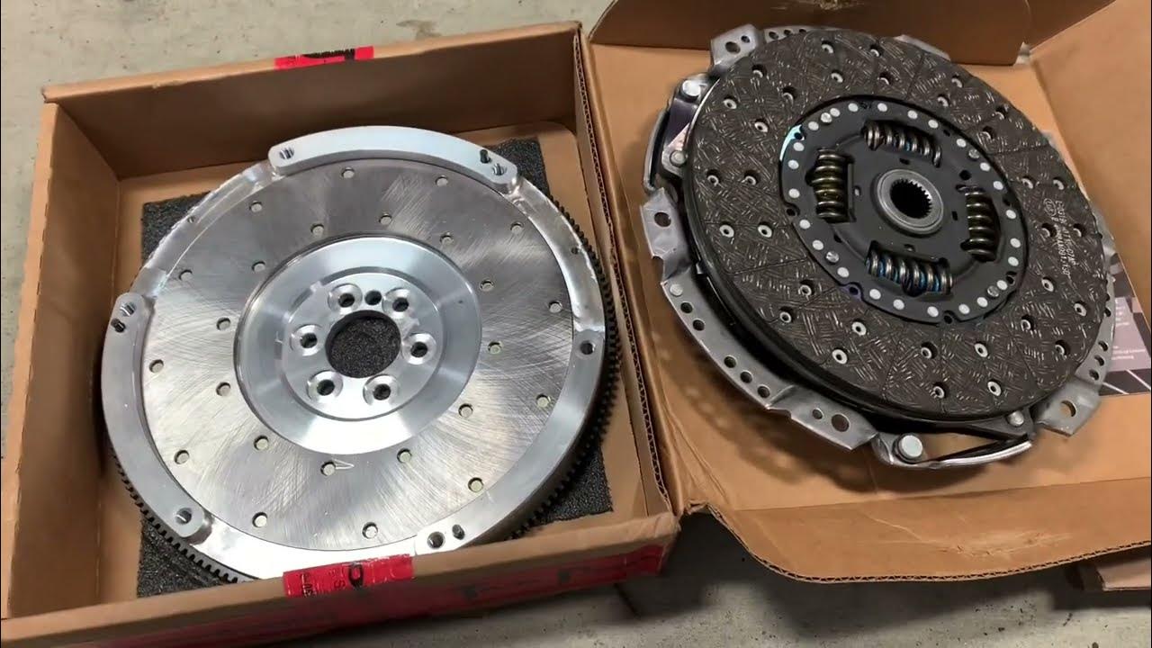 Spec Corvette Build LS7 Clutch and Flywheel Installation YouTube