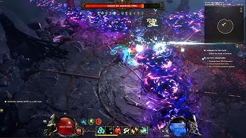 Last Epoch 1.0 Warlock Bleed build vs Shade of Orobyss Boss (0 Corruption)