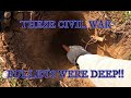 Metal Detecting A US Colored Troops Civil War Alabama Camp Military Archaeology!!