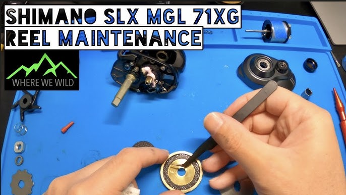 Fix Your Shimano SLX DC Reel - Drag Slipping - Tear Down, Inspection,  Repair, Disassembly 