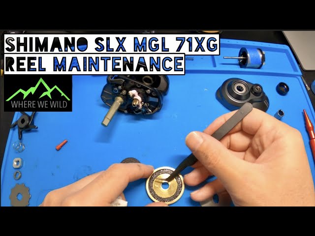 SHIMANO SLX MGL 71XG - TAKE APART - REEL MAINTENANCE - YouTube