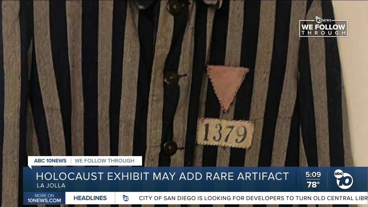 Holocaust exhibit may add rare artifact - YouTube
