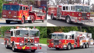 Seagrave Fire Trucks Responding  Compilation