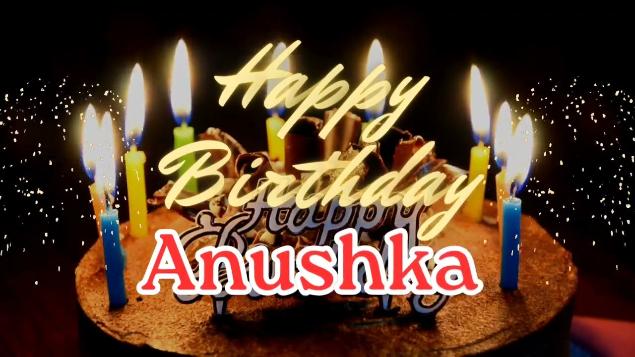 ANUSHKA Birthday Song | USA Birthday Song For Girls | Comment Your Name For Song