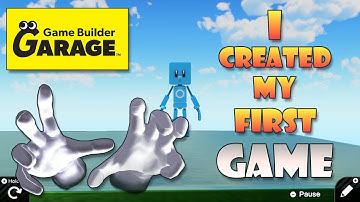 I Made My First Game In Game Builder Garage