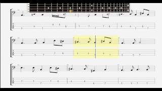Beyond Glorious Years BASS GUITAR TABLATURE chords