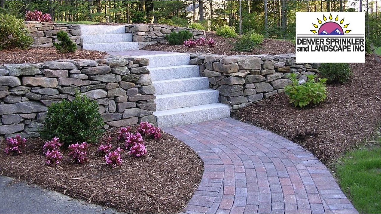 Englewood Stone Wall Builders Retaining Walls By Denver Sprinkler and