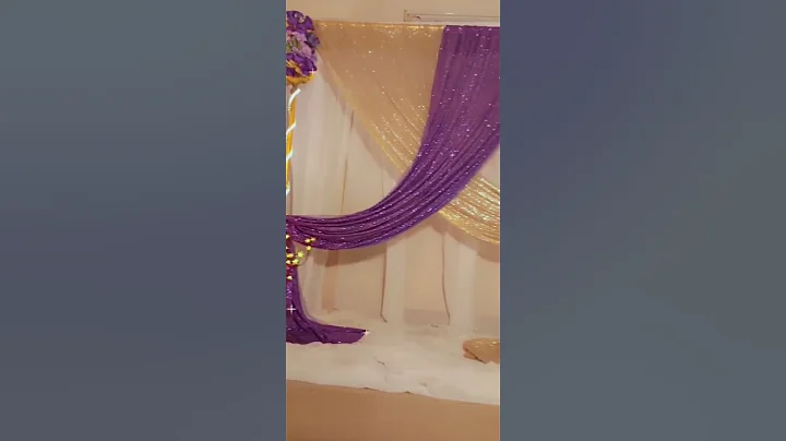 wedding decoration ideas DIY backdrop flowers event #shorts #ytshorts #youtubeshorts