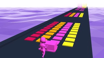 Stack Colors 🎈🌈🔥 Very Satisfying And Relaxing ASMR Sounds Gameplay